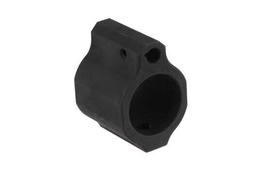 Odin Works Set Screw Style Low Profile Gas Block has a nitride finish